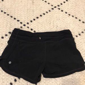 4” Lululemon Shorts Size 6